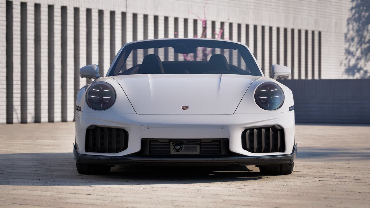 New 2027 White Porsche Turbo S Cabriolet image 8