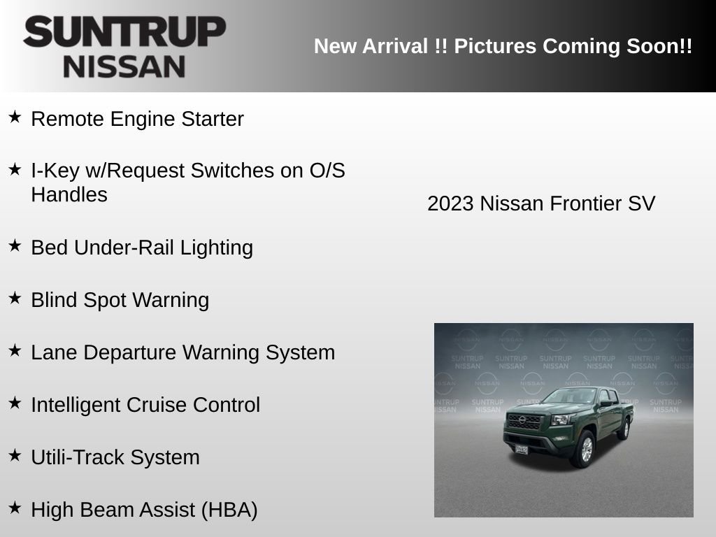 Used 2023 Green Nissan SV image 12