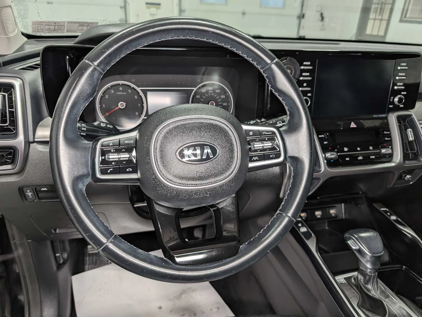 Used 2021 Ebony Black Kia S image 38
