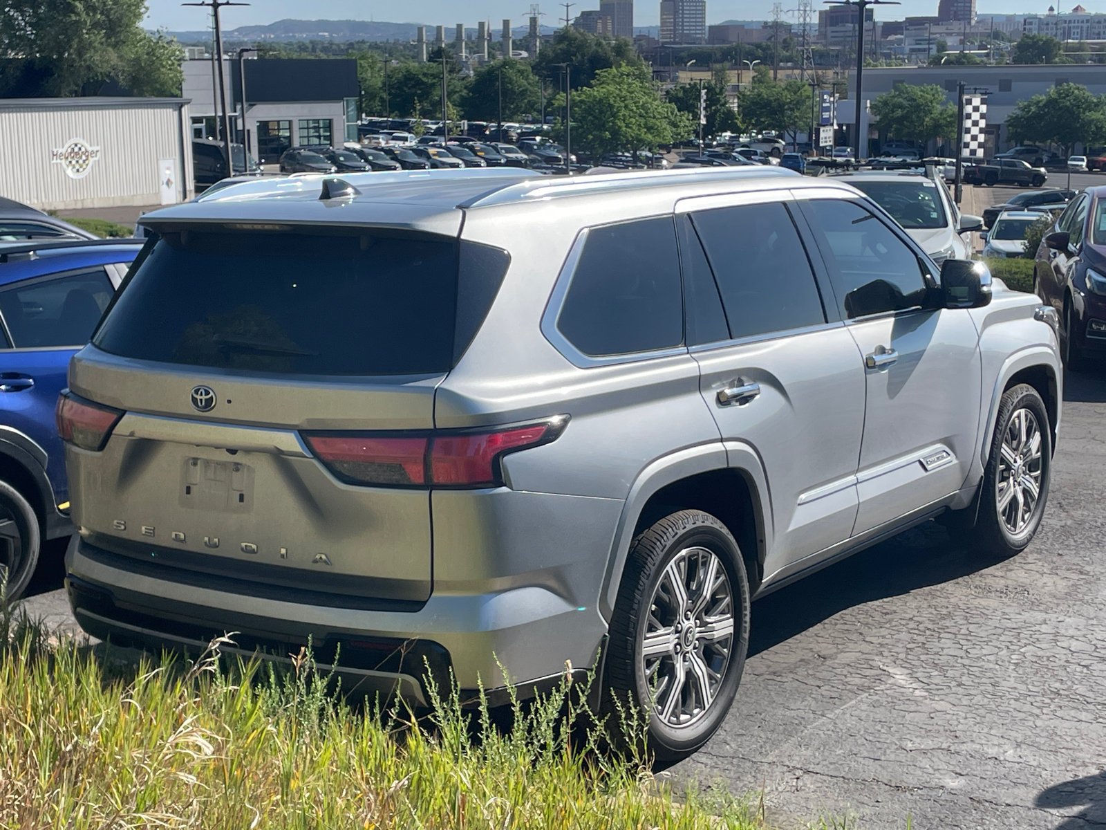 Used 2023 Celestial Silver Metallic Toyota Capstone image 3