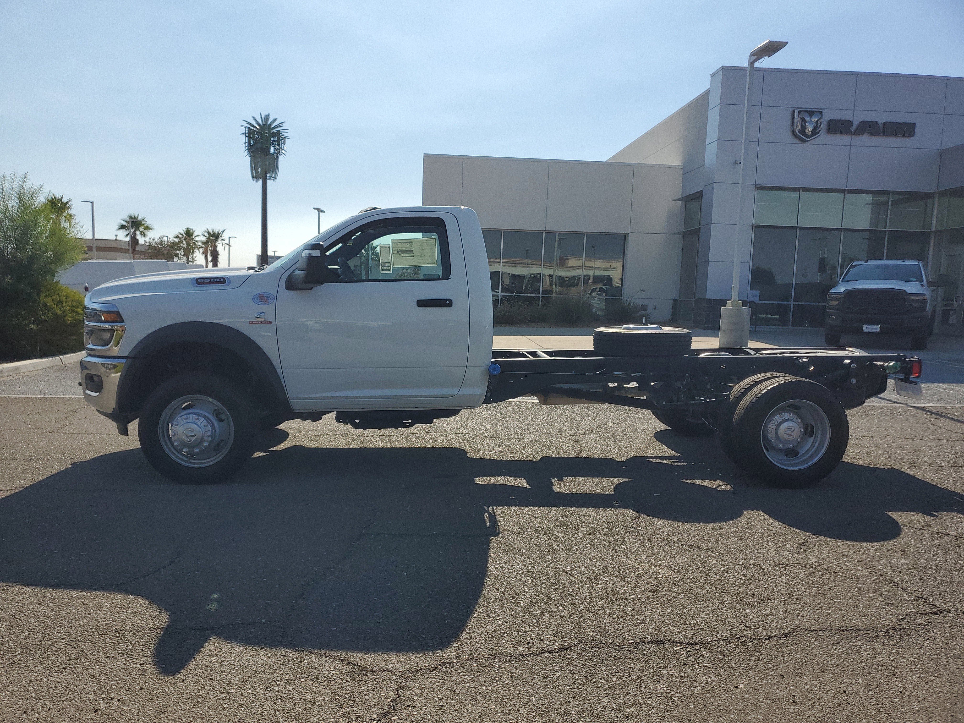 New 2025 Bright White Clearcoat RAM Tradesman image 6