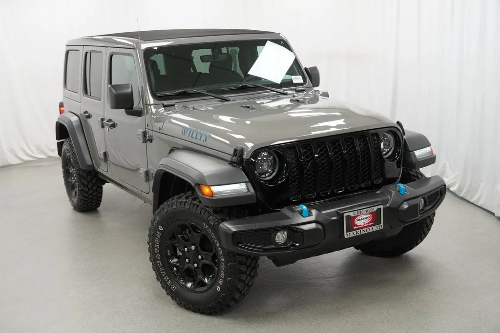 Used 2023 Gray Jeep Willys 4xe image 9