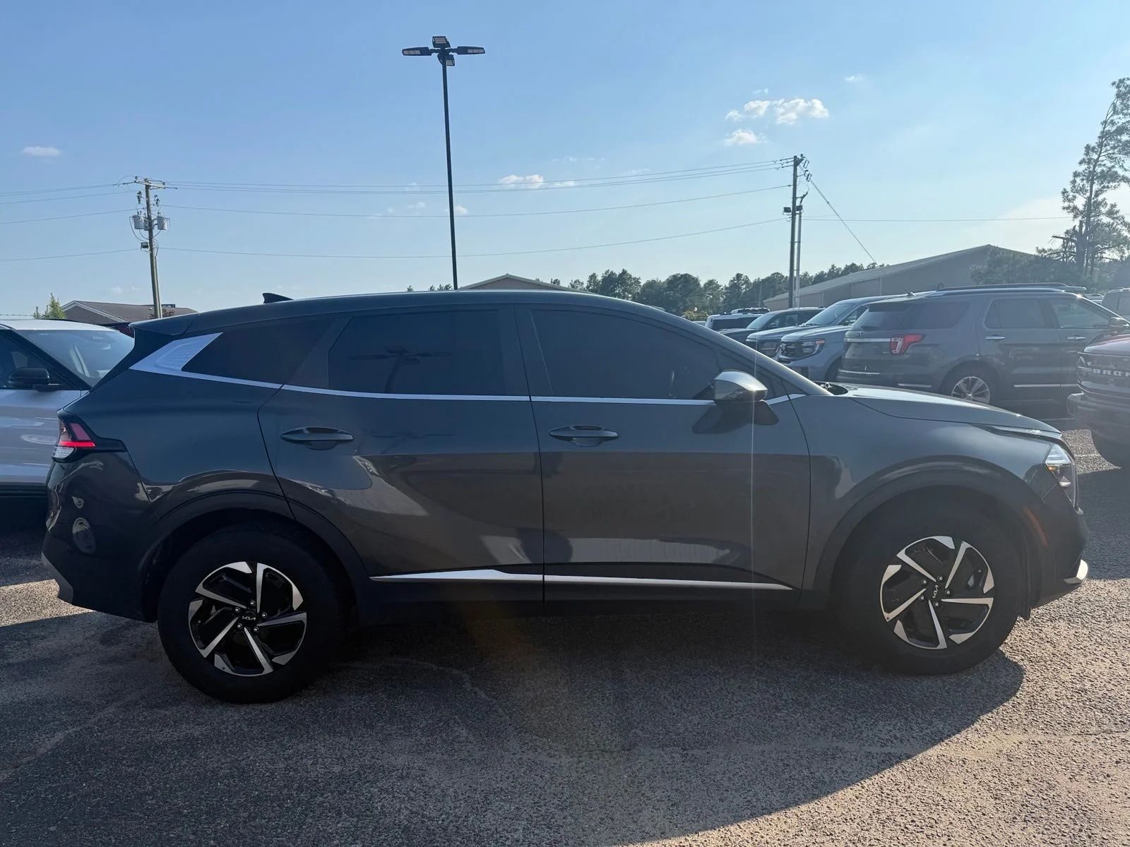 Used 2023 Gray Kia LX image 7