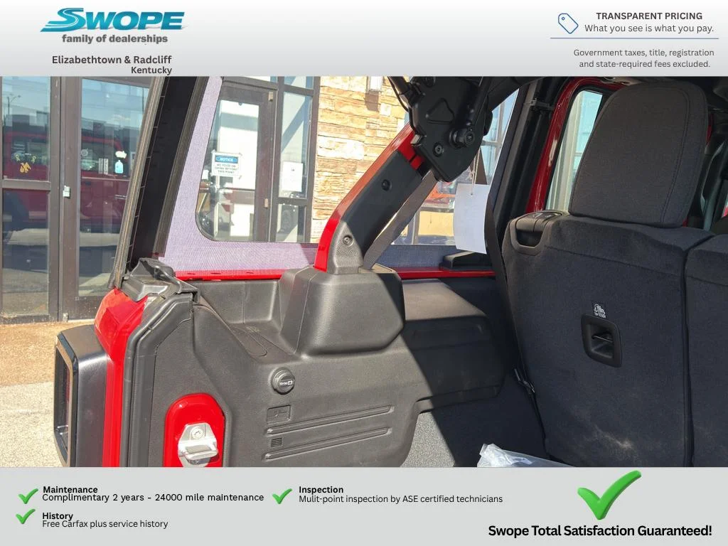 New 2026 Firecracker Red Clearcoat Jeep Sport image 11