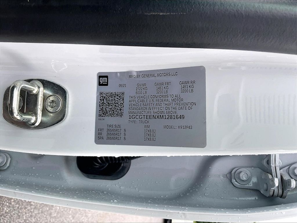 Used 2021 Summit White Chevrolet ZR2 image 32
