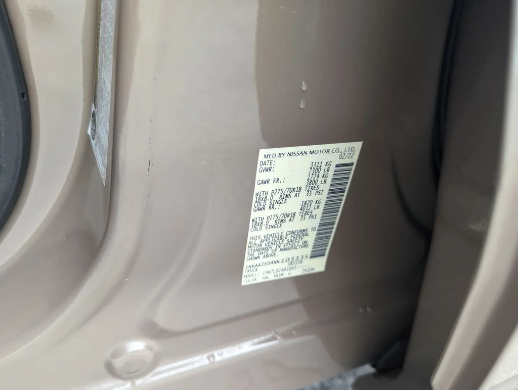 Used 2022 Beige Nissan PRO-4X image 37