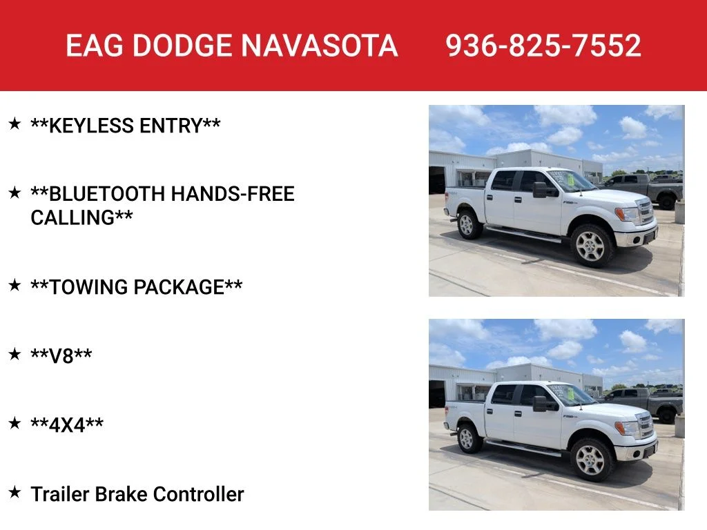 Used 2014 White Ford XLT image 4