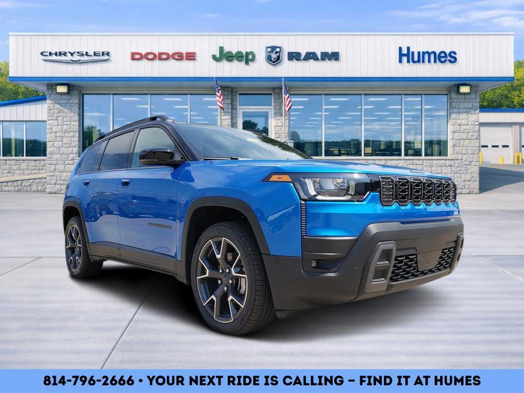 New 2026 Hydro Blue Pearl-Coat Exterior Paint Jeep Overland image 1