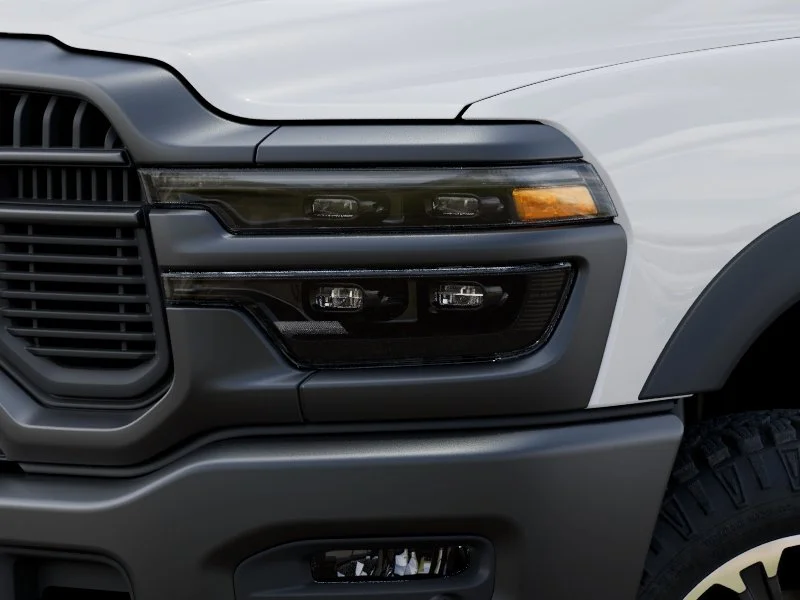 New 2026 Bright White Clearcoat RAM Rebel image 38