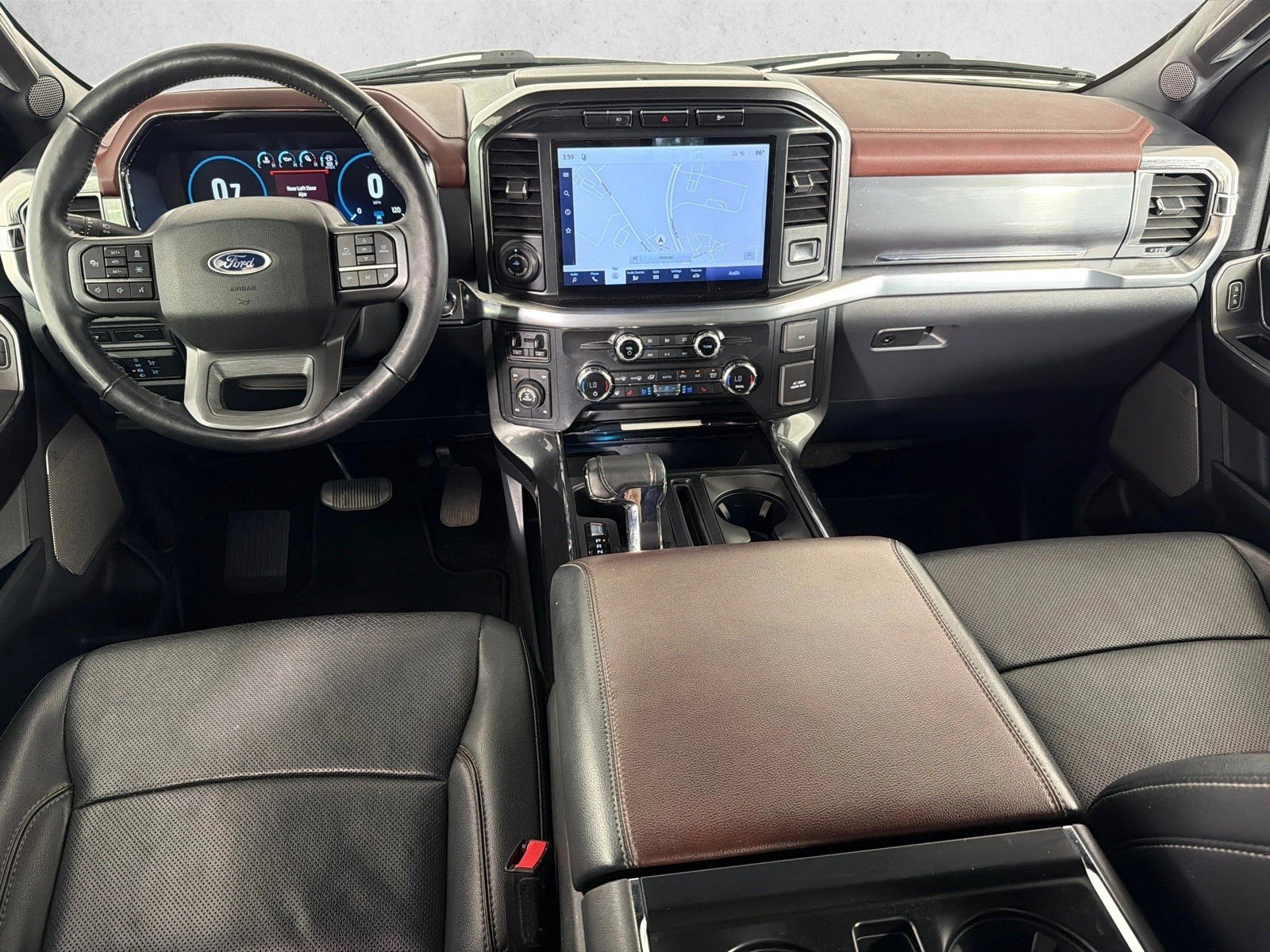 Used 2021 Iconic Silver Metallic Ford LARIAT image 23
