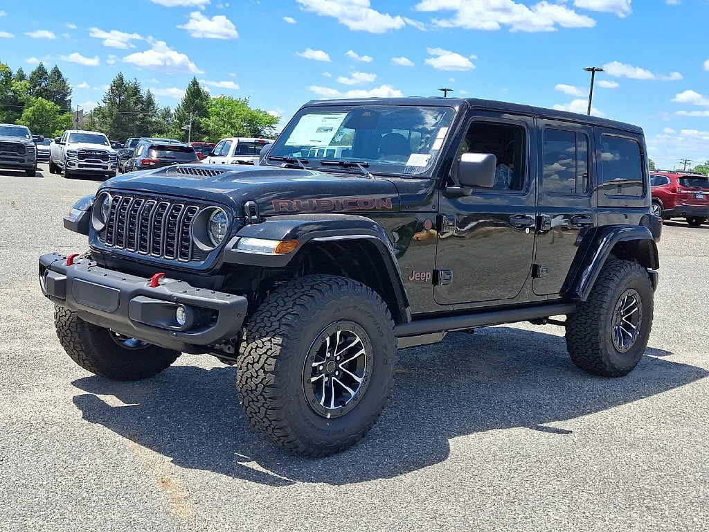 New 2026 Black Clear-Coat Exterior Paint Jeep Rubicon X image 4