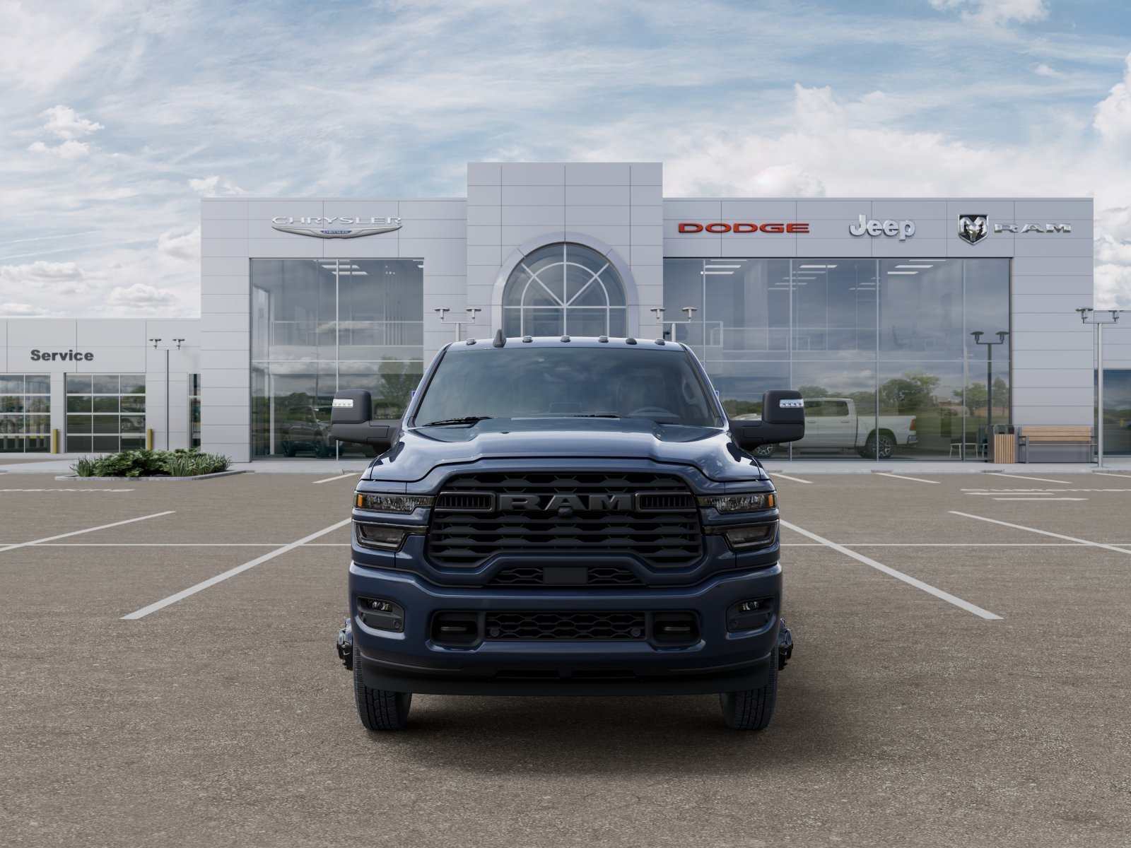 New 2026 Forged Blue Metallic Exterior Paint RAM Big Horn image 36