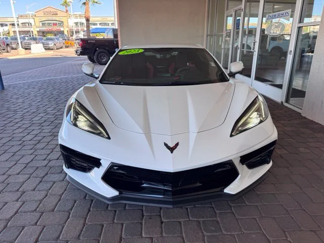 Certified Used 2023 Arctic White Chevrolet Stingray image 8