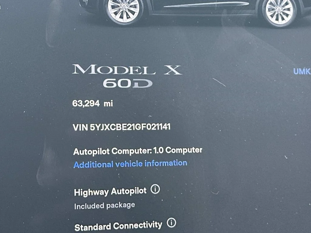 Used 2016 Black Tesla 60D image 28
