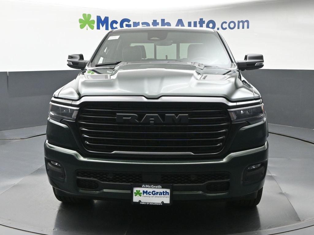 New 2026 Serrano-Green Metallic Exterior Paint RAM Laramie image 6