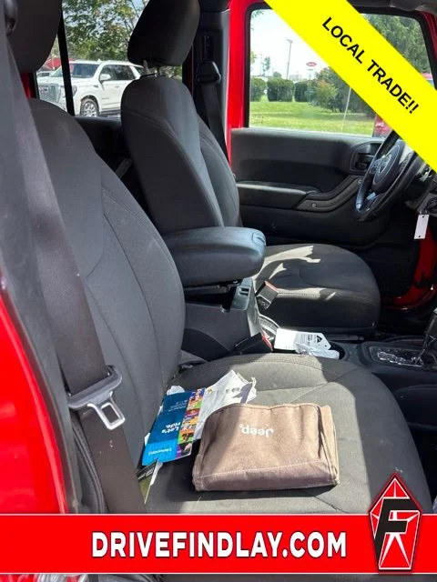 Used 2017 Red Jeep Unlimited Sport image 6