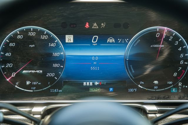 Certified Used 2025 Obsidian Black Metallic Mercedes-Benz S 63 E AMG® image 45