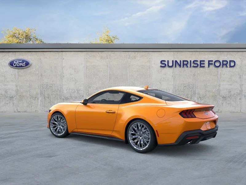 New 2026 Orange Fury Metallic Tri-coat Ford EcoBoost® Premium Fastback image 4