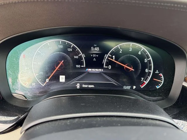 Used 2019 Blue BMW M550i xDrive image 32