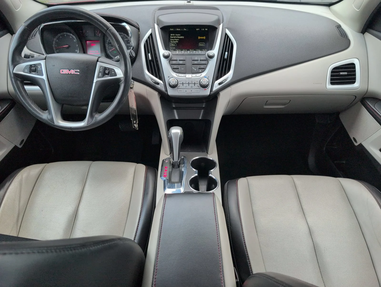 Used 2015 CRYSTAL RED TINTCOAT GMC SLT image 28