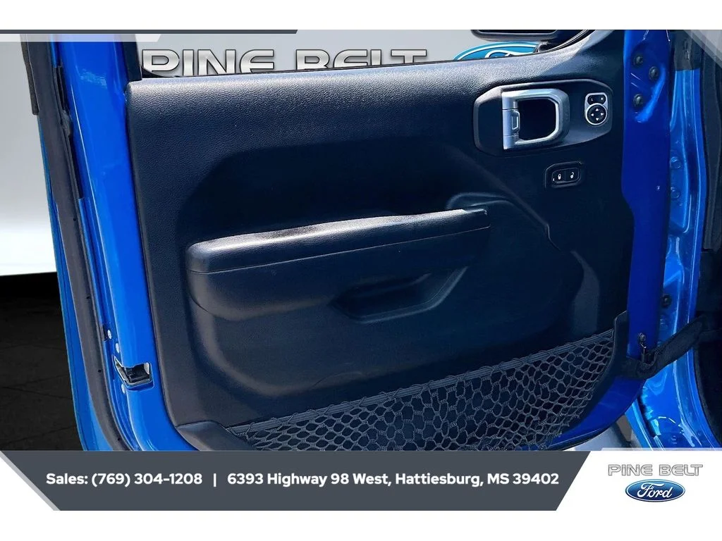 Used 2021 Hydro Blue Pearlcoat Jeep 80th Anniversary image 18