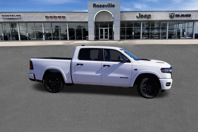 New 2027 Bright White Clear-Coat Exterior Paint RAM Laramie image 2