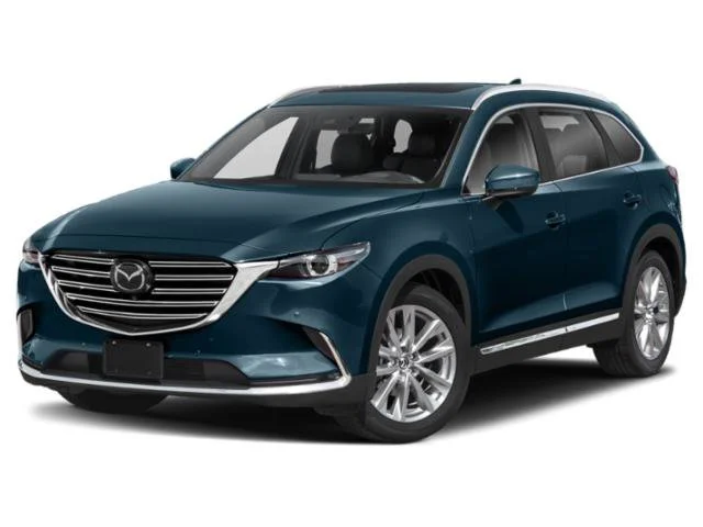 Used 2021 Deep Crystal Blue Mica Mazda Grand Touring image 1