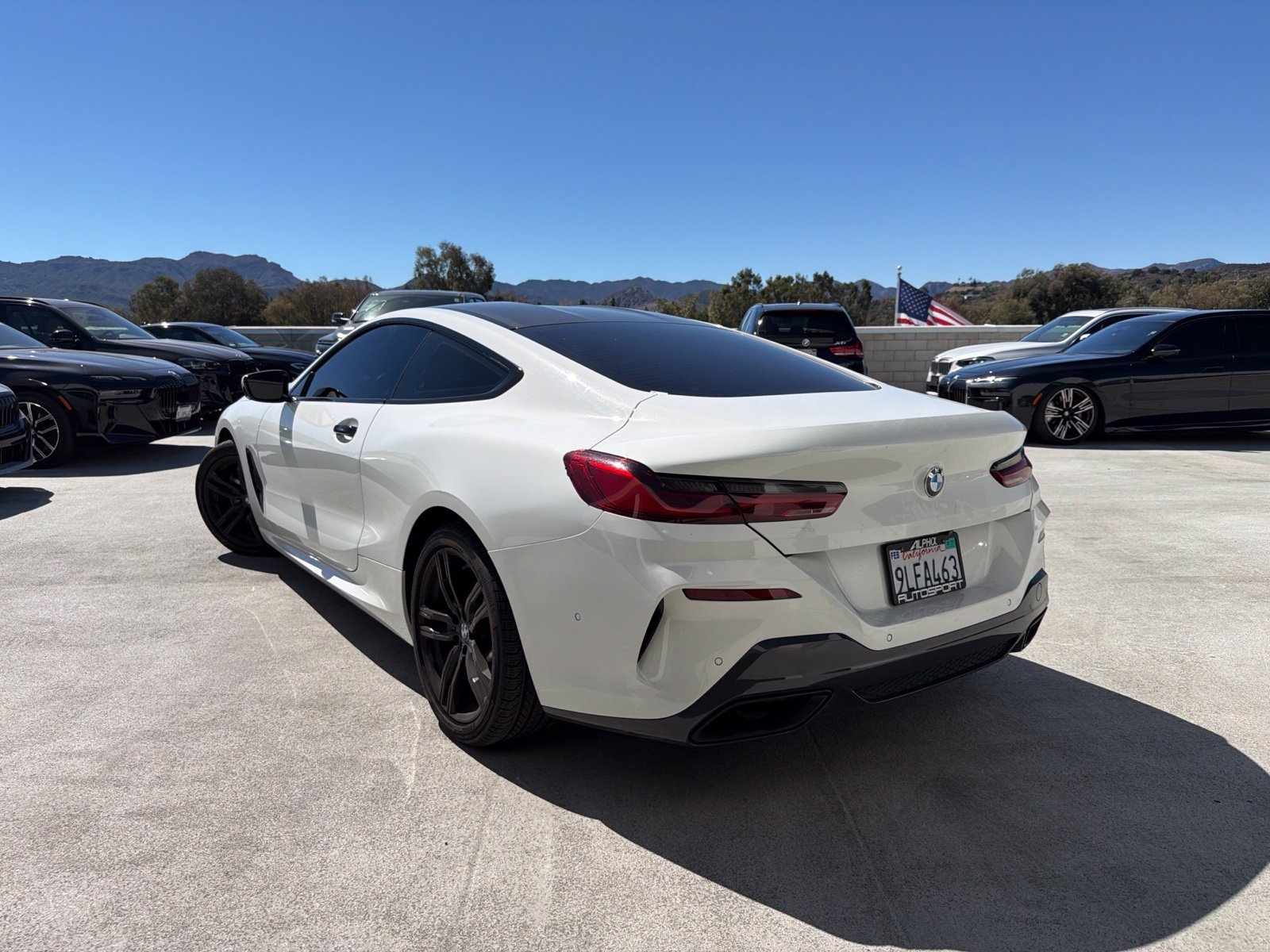 Used 2019 Alpine White BMW M850i xDrive image 2