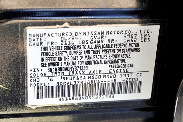 Used 2024 Black Nissan S image 13