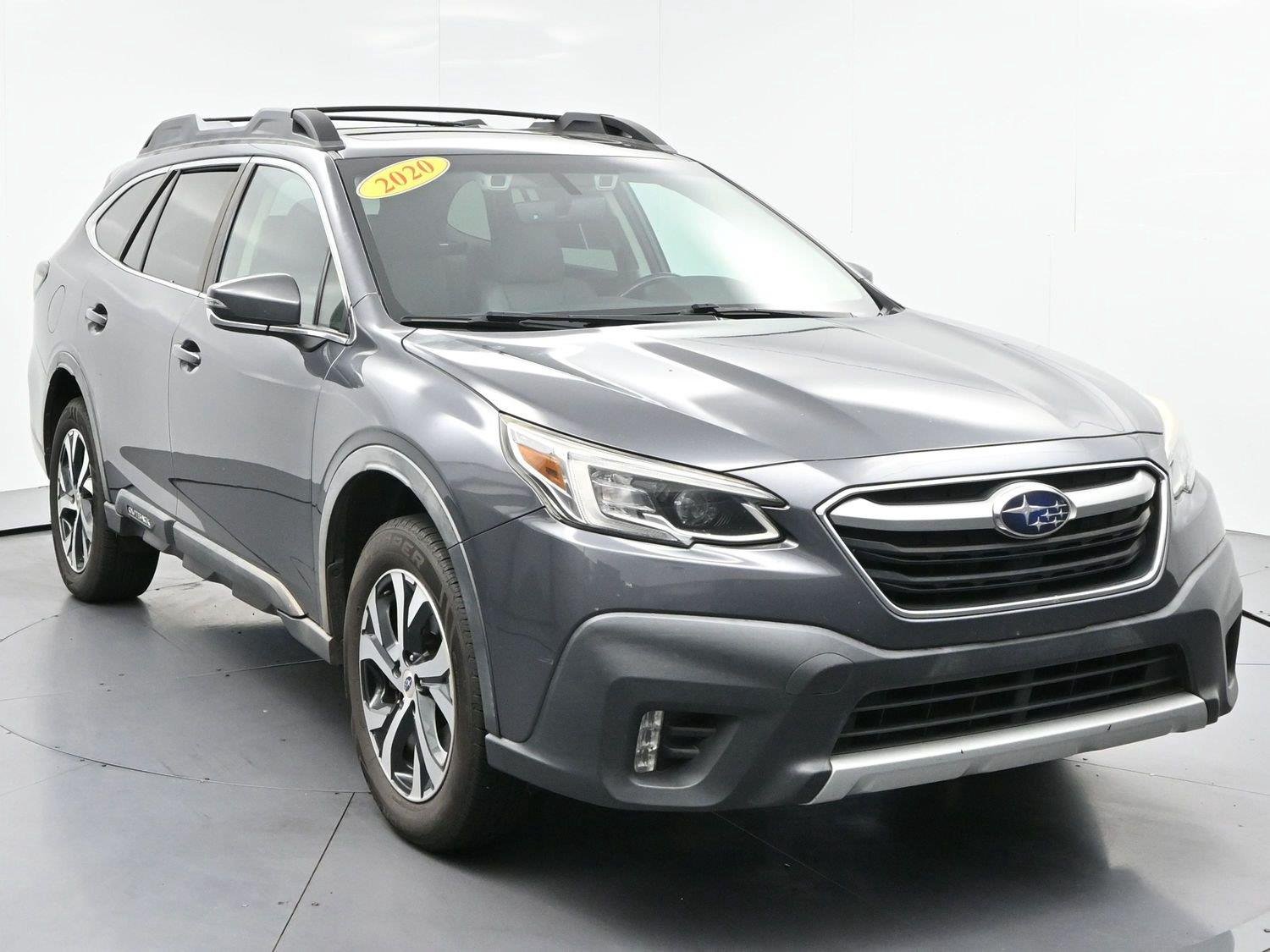 Used 2020 Magnetite Gray Metallic Subaru Limited image 2