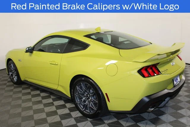 New 2025 Intense Lime Yellow Metallic Ford GT Fastback image 14