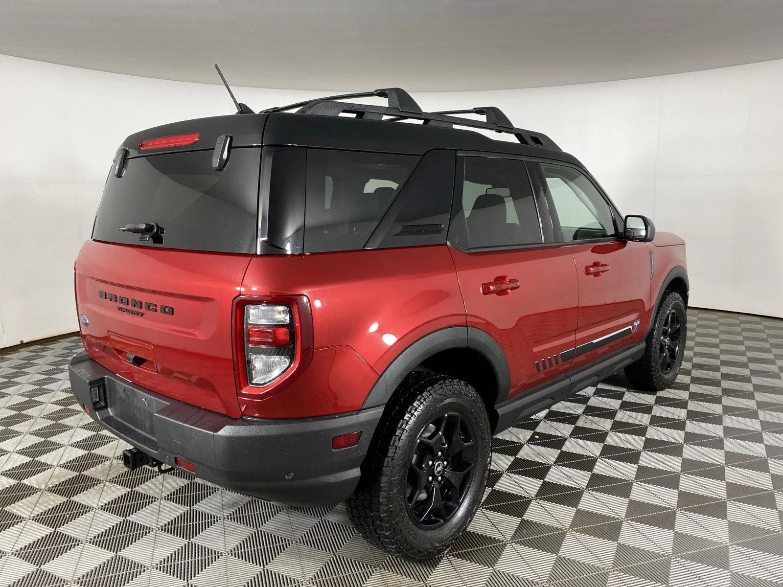 Used 2021 Rapid Red Metallic Tinted Clearcoat Ford First Edition image 10