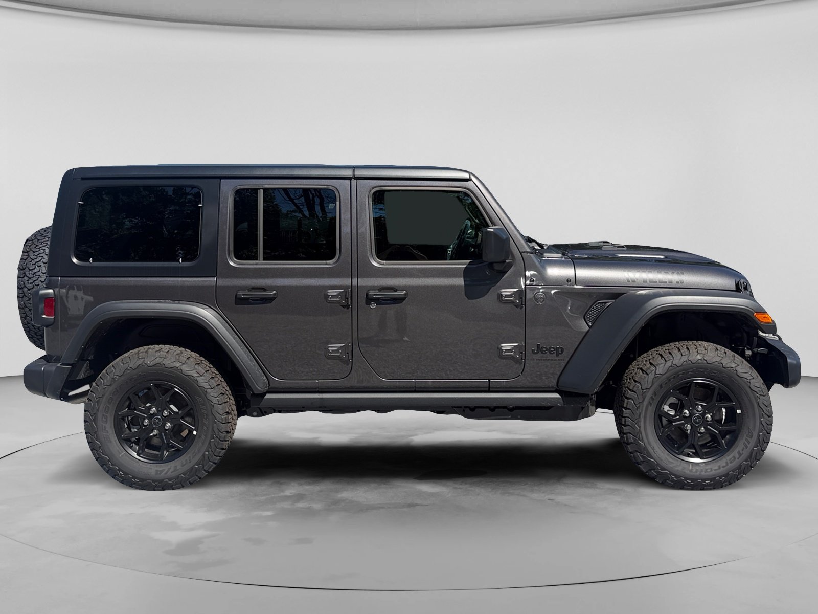 New 2026 Granite Crystal Metallic Clear-Coat Exterior Paint Jeep Willys image 6