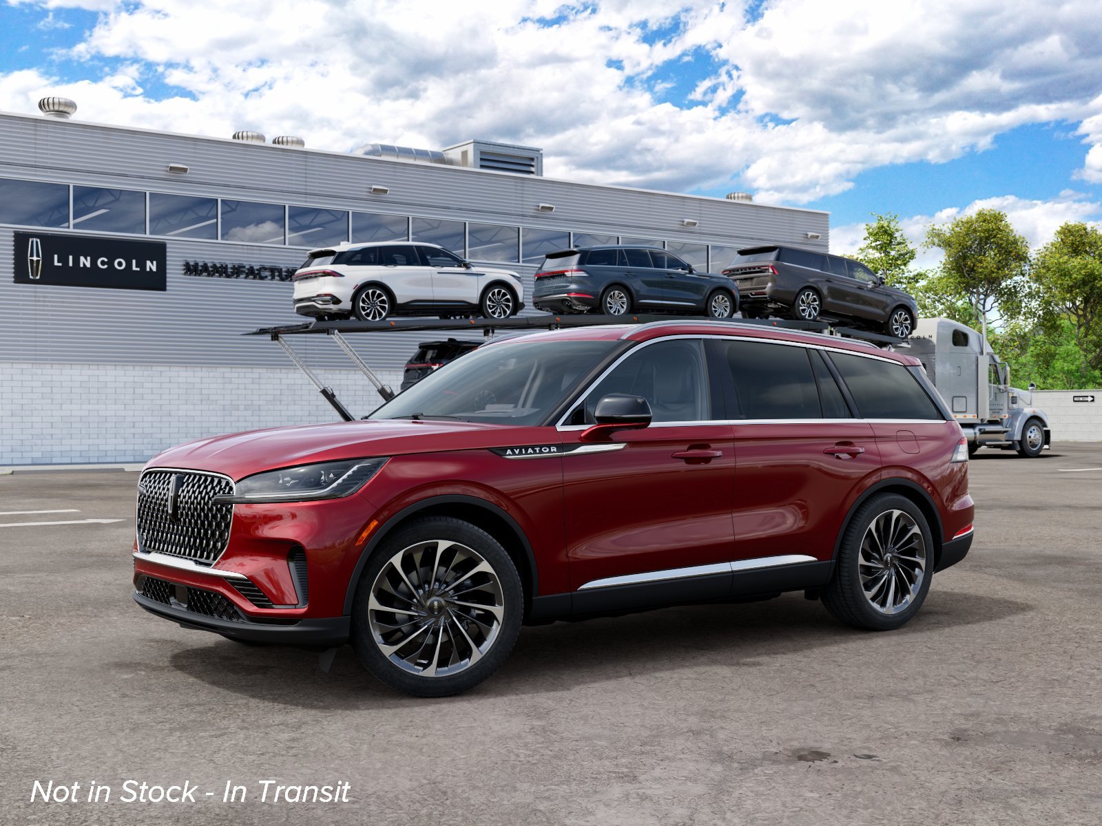 New 2027 Ruby Red Metallic Tinted Clearcoat Lincoln Reserve image 1