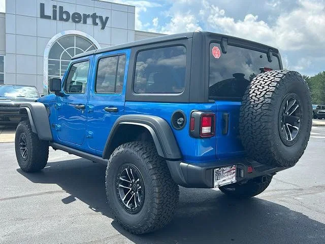 New 2025 Hydro Blue Pearl-Coat Exterior Paint Jeep Willys image 4