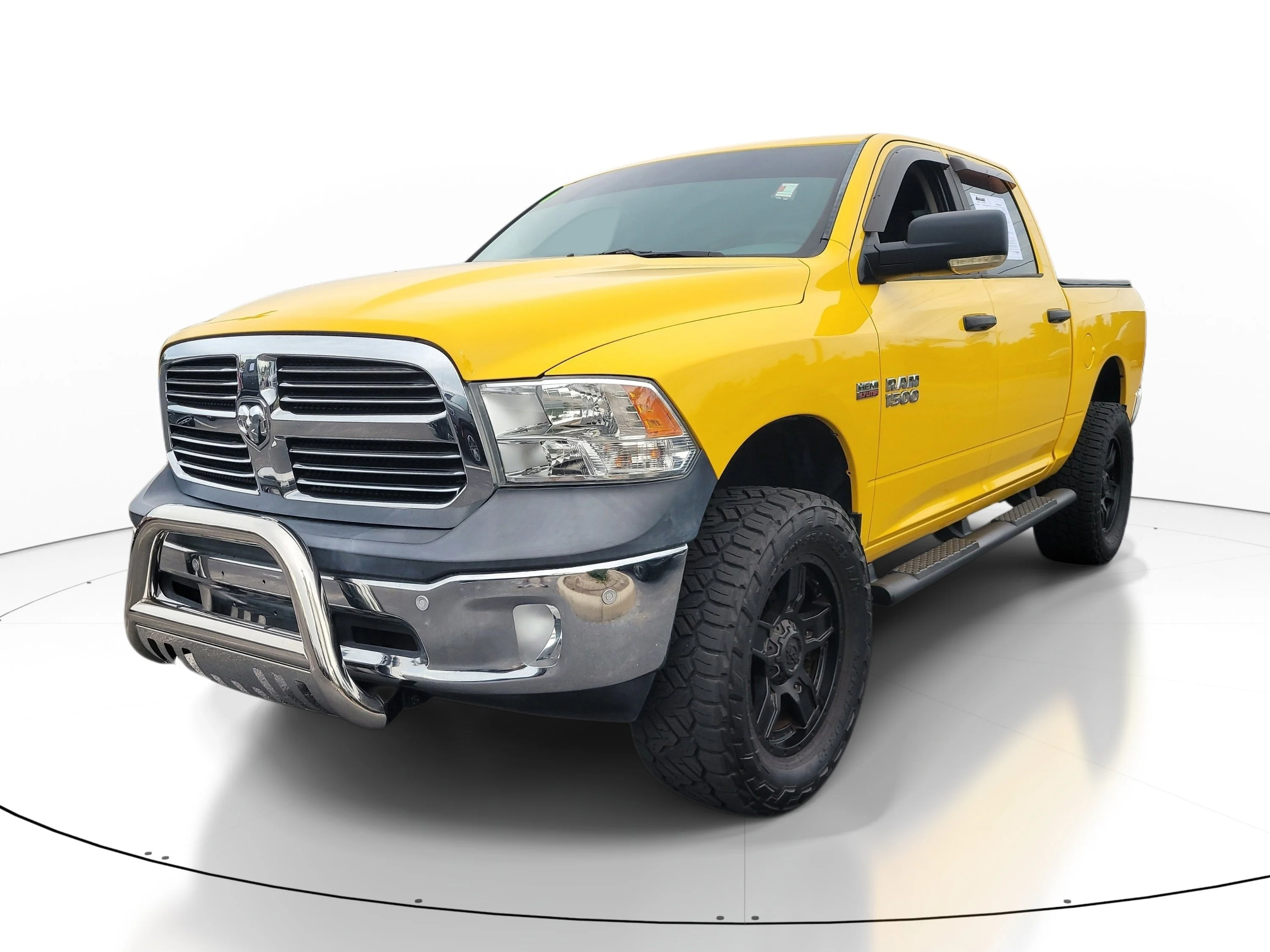Used 2016 Detonator Yellow Clearcoat Ram Big Horn image 3