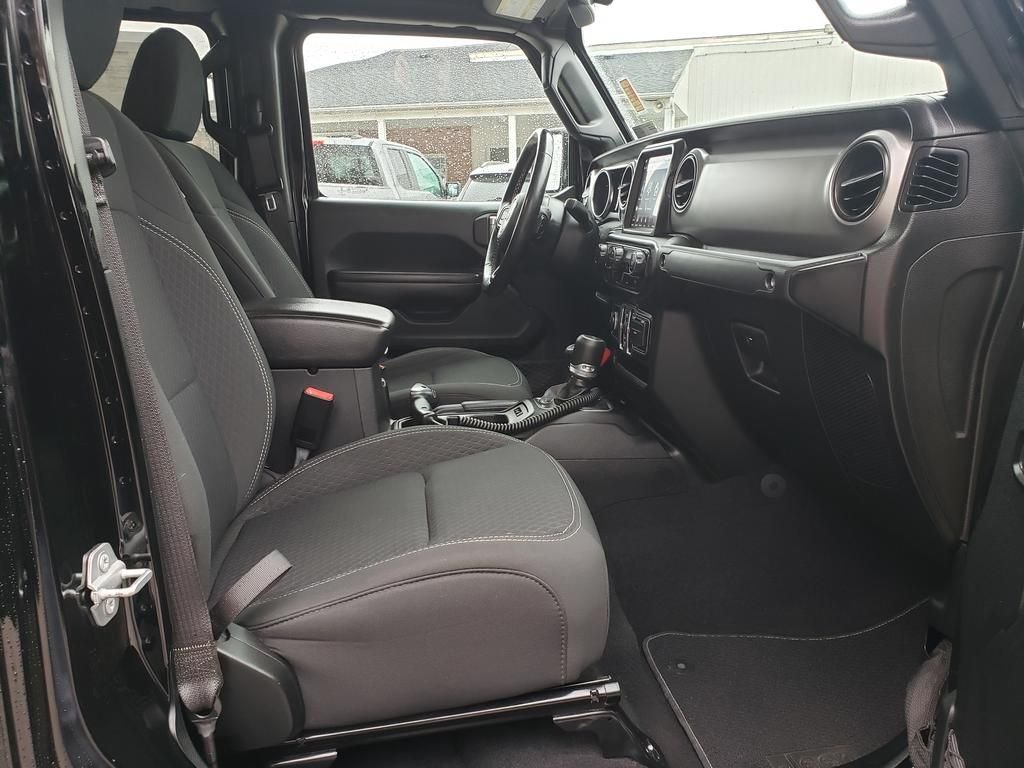 Used 2021 Black Clearcoat Jeep 80th Edition 4x4 Navigation Tech Pkg image 16