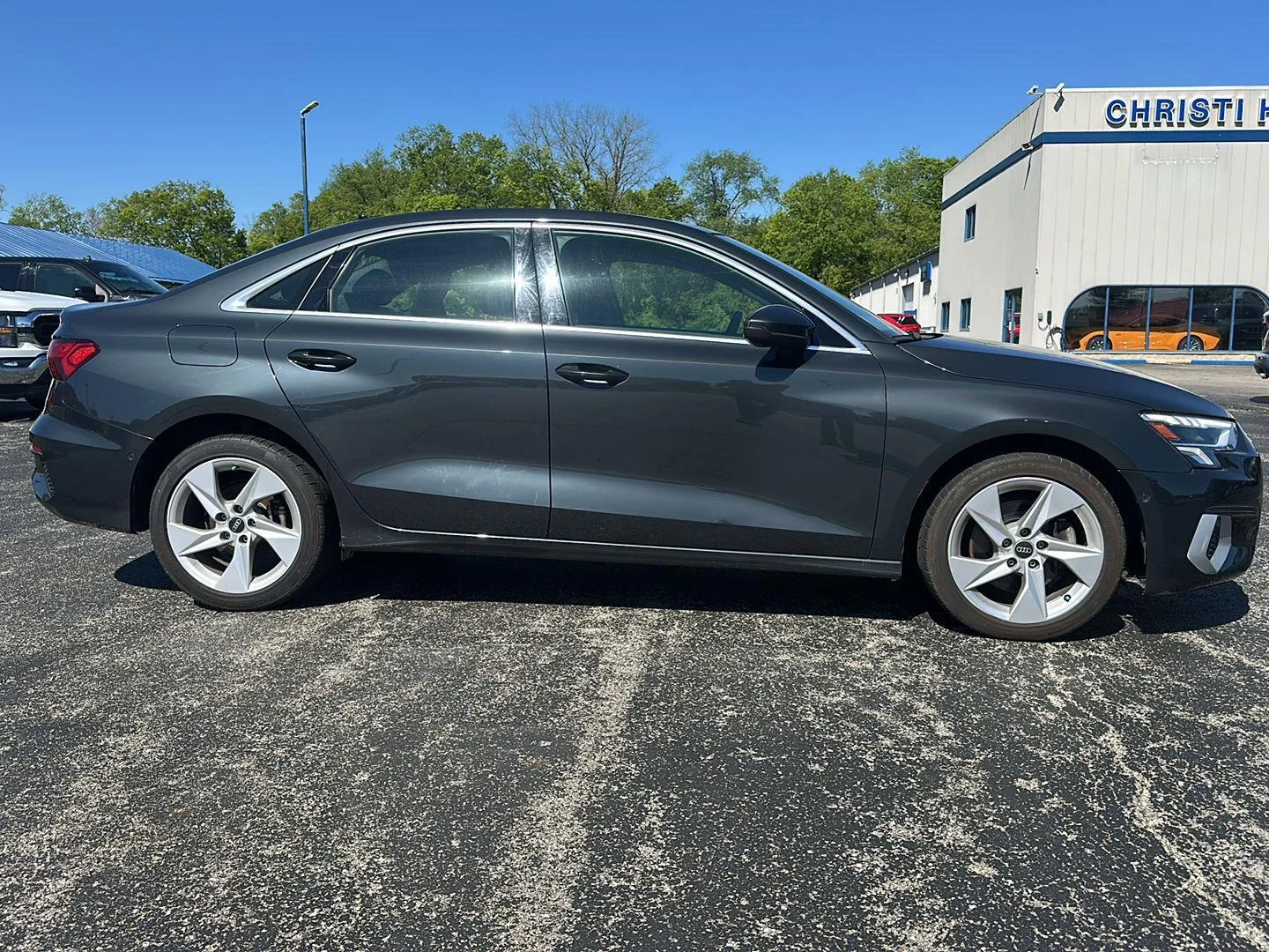 Used 2024 Manhattan Gray Metallic Audi Premium image 4