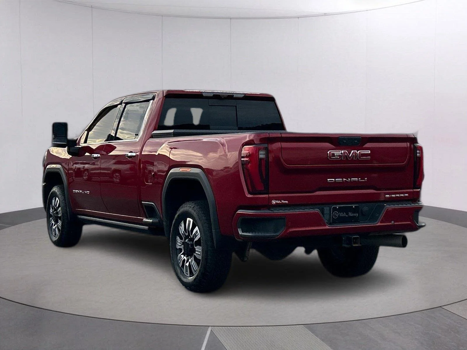 Used 2024 Volcanic Red Tintcoat GMC Denali image 3