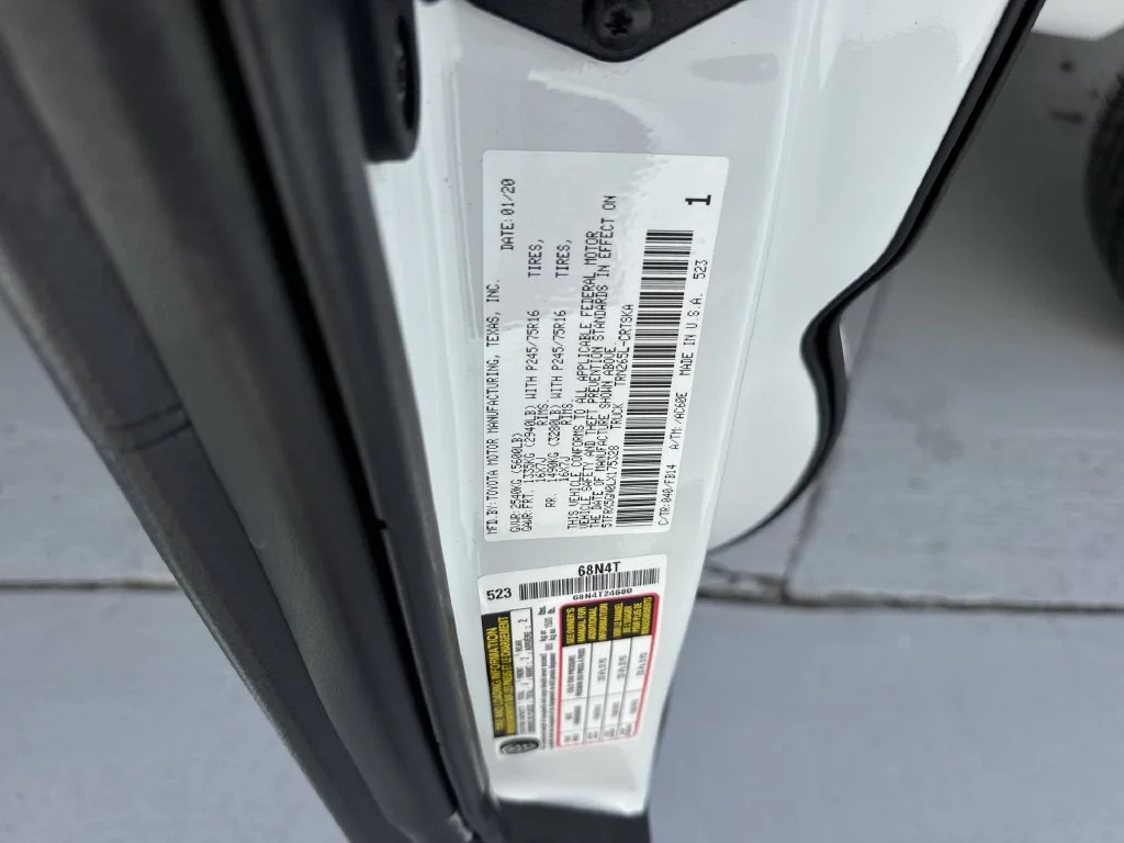 Used 2020 Super White Toyota SR image 58