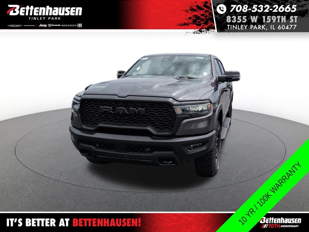 New 2026 Granite Crystal Metallic Clear-Coat Exterior Paint RAM Rebel image 15