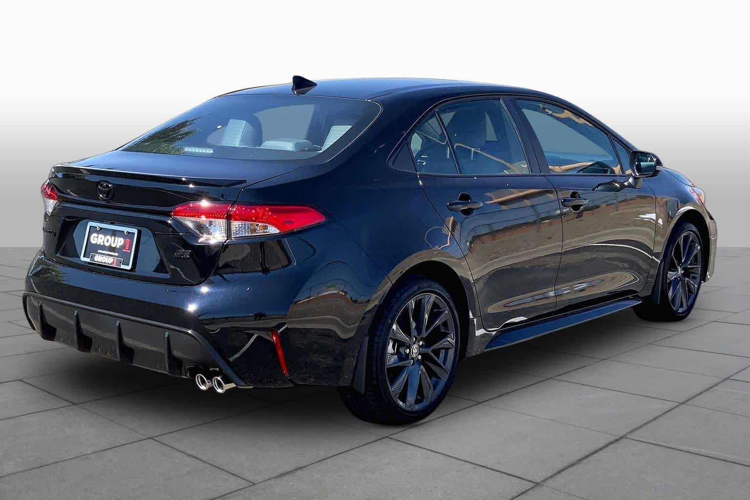 Certified Used 2026 Midnight Black Metallic Toyota SE image 12