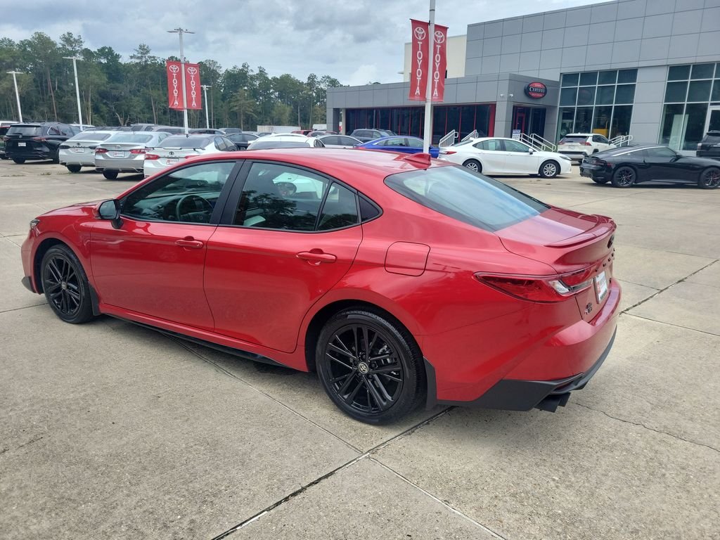 Certified Used 2025 Red Toyota SE image 3