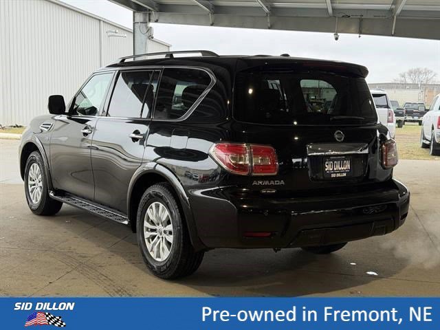 Used 2017 Super Black Nissan SV image 8