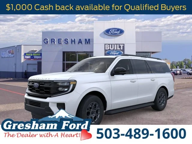 New 2026 Star White Metallic Tri-Coat Ford Active image 1