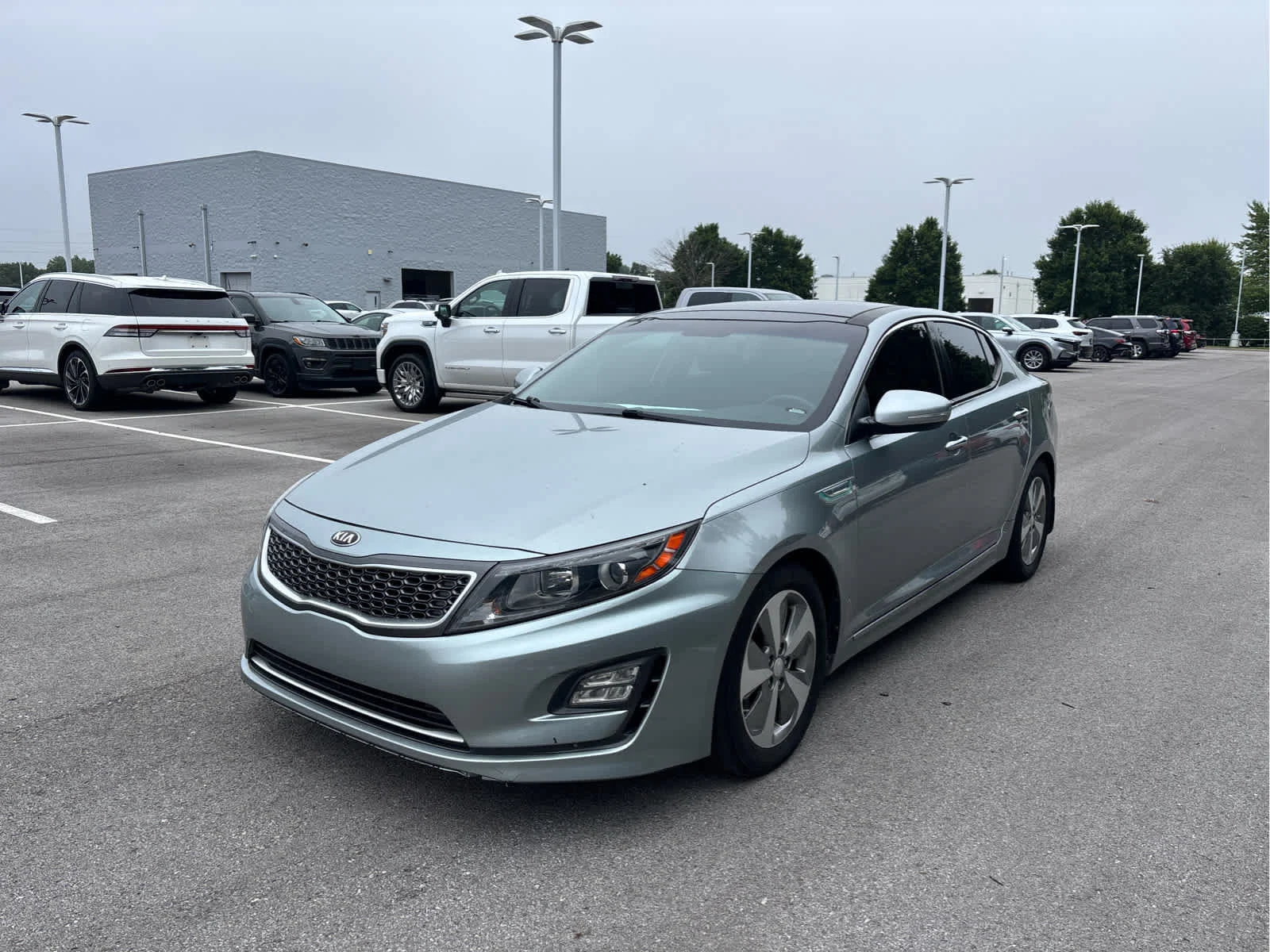 Used 2015 Kia Optima EX Hybrid with VIN KNAGN4AD7F5091009 for sale in Kansas City