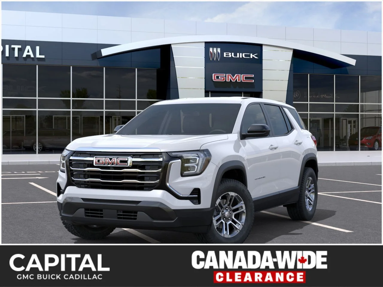 New 2027 Summit White GMC AWD Elevation image 1