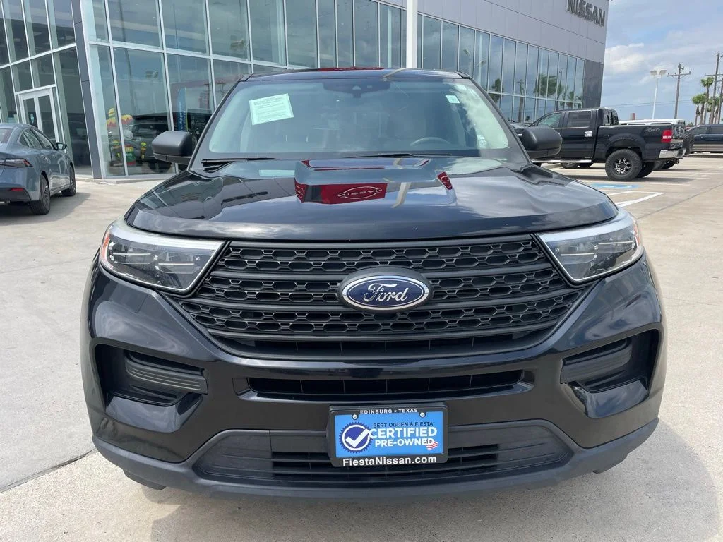 Used 2021 Ford Explorer Base with VIN 1FMSK7BH9MGA82432 for sale in Edinburg, TX