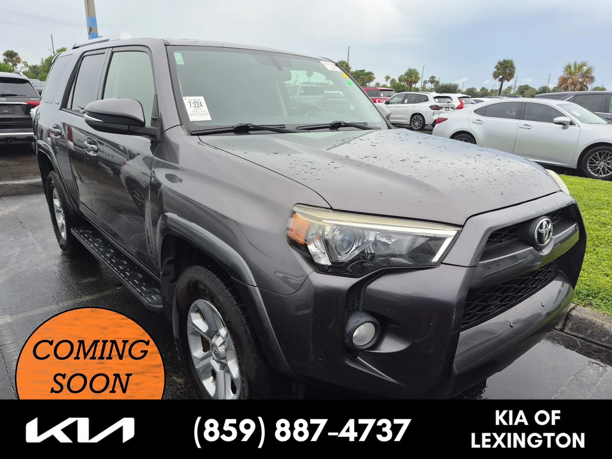 Used 2015 Magnetic Gray Metallic Toyota SR5 Premium image 1