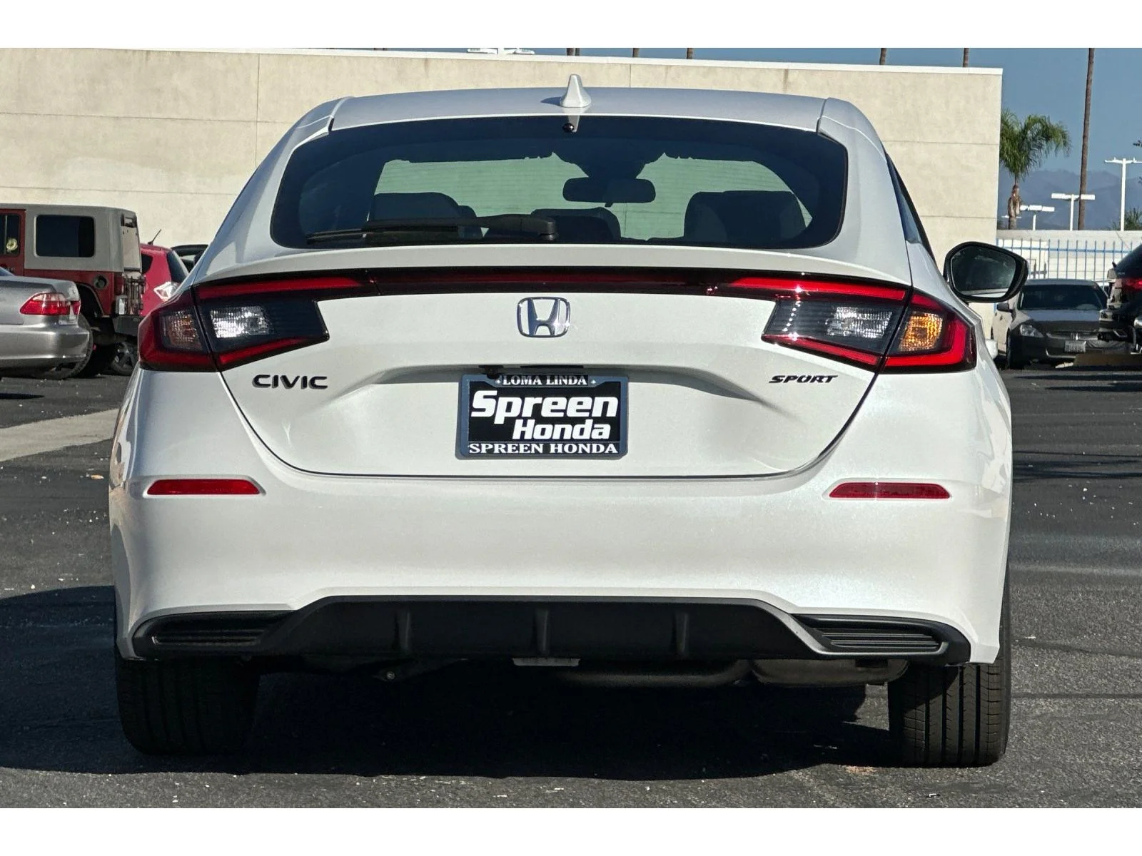 New 2026 Platinum White Pearl Honda Sport image 5